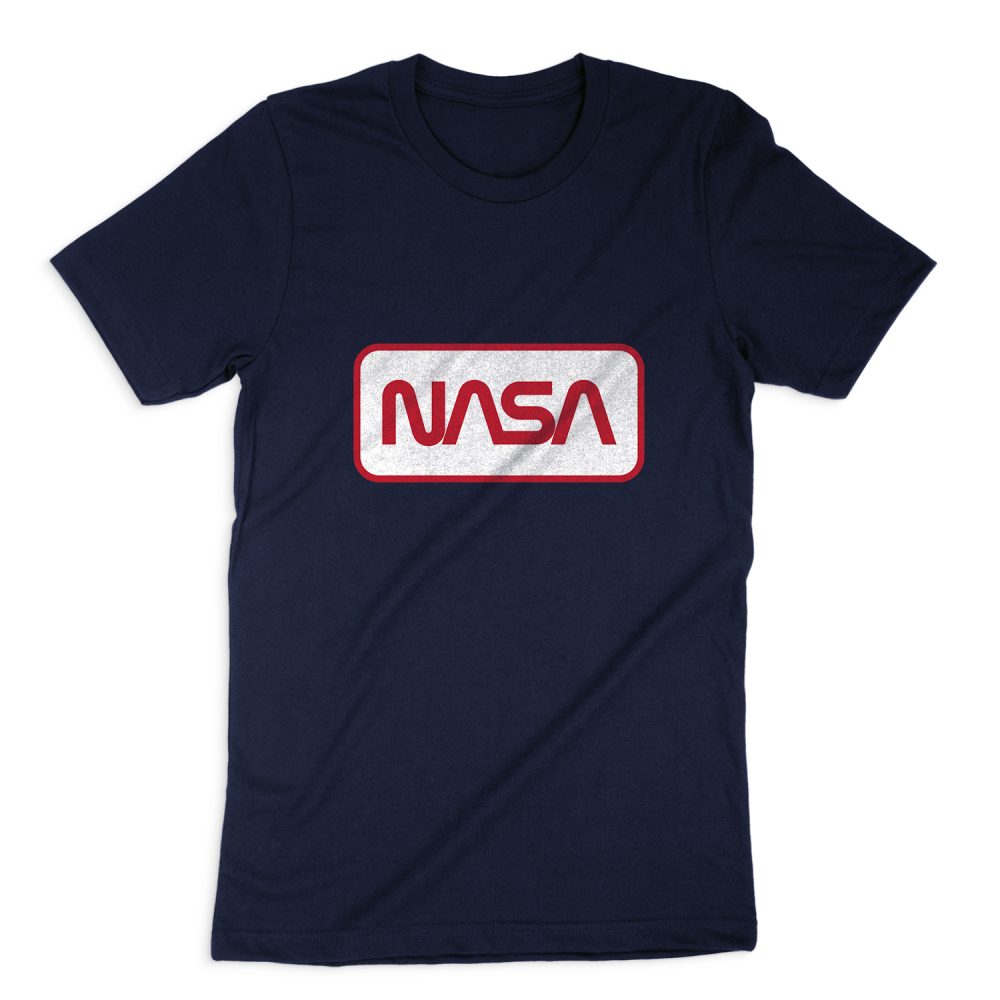NASA RECTANGULAR LOGO SHORT SLEEVE T-SHIRT