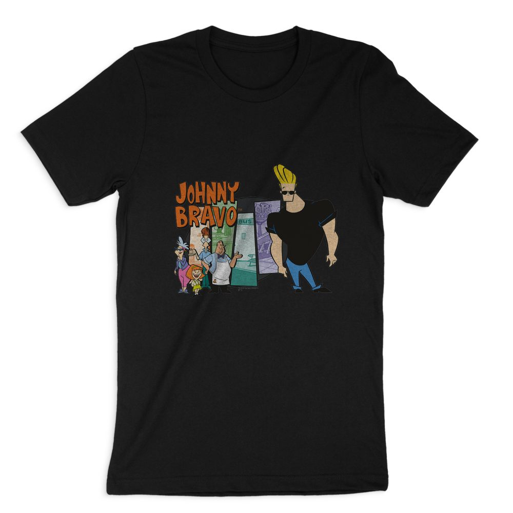 JOHNNY BRAVO JOHNNY & FRIENDS SHORT SLEEVE T-SHIRT