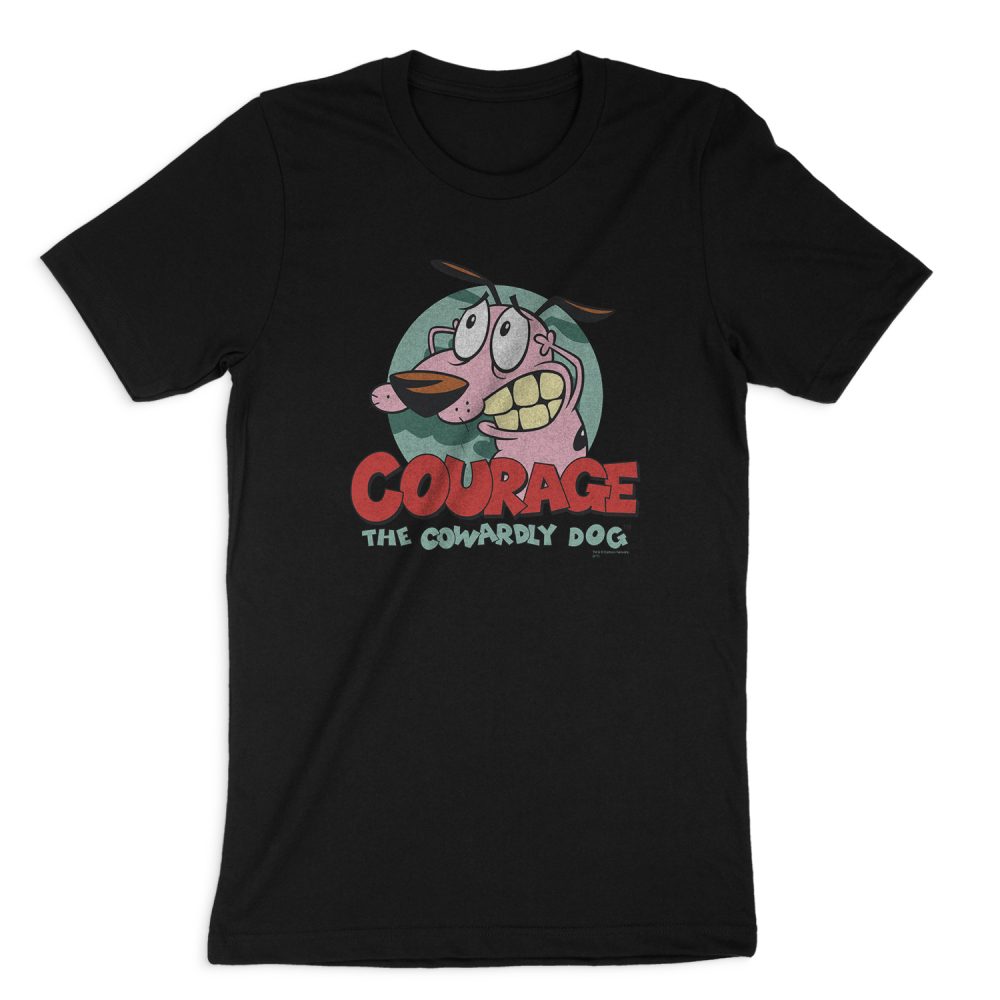 COURAGE THE COWARDLY DOG COURAGE SHORT SLEEVE T-SHIRT