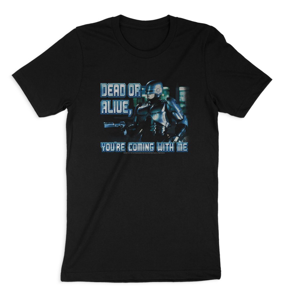 ROBOCOP DEAD OR ALIVE SHORT SLEEVE T-SHIRT