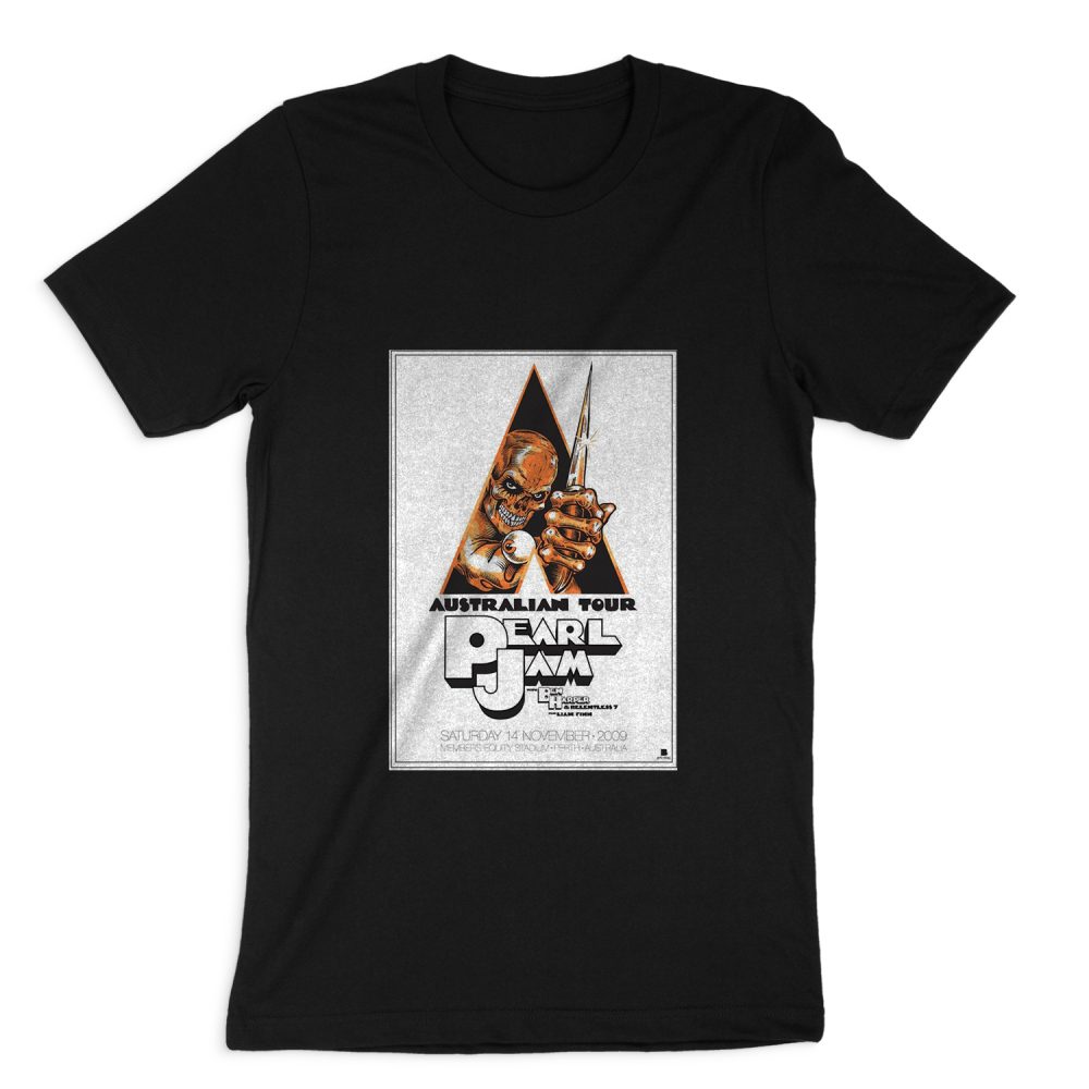 LOS MEJORES CARTELES DE CONCIERTOS DE PEARL JAM SHORT SLEEVE T-SHIRT