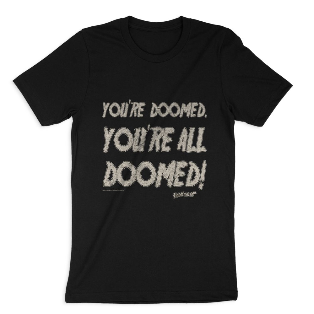 FRIDAY THE 13TH DOOMED SHORT SLEEVE T-SHIRT