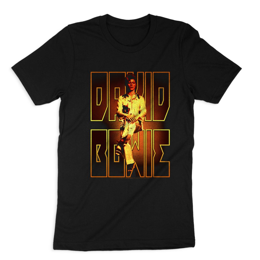 DAVID BOWIE PERCHED SHORT SLEEVE T-SHIRT