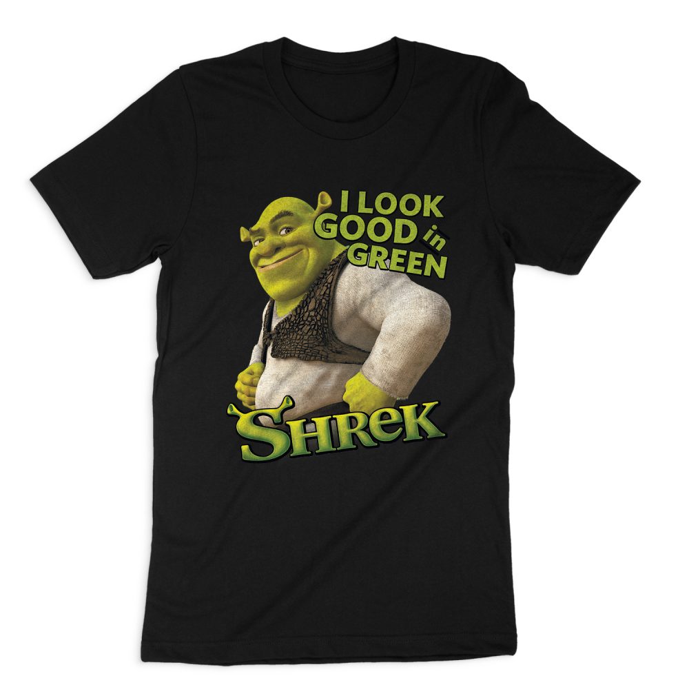 SHREK LOOKING GOOD SHORT SLEEVE T-SHIRT