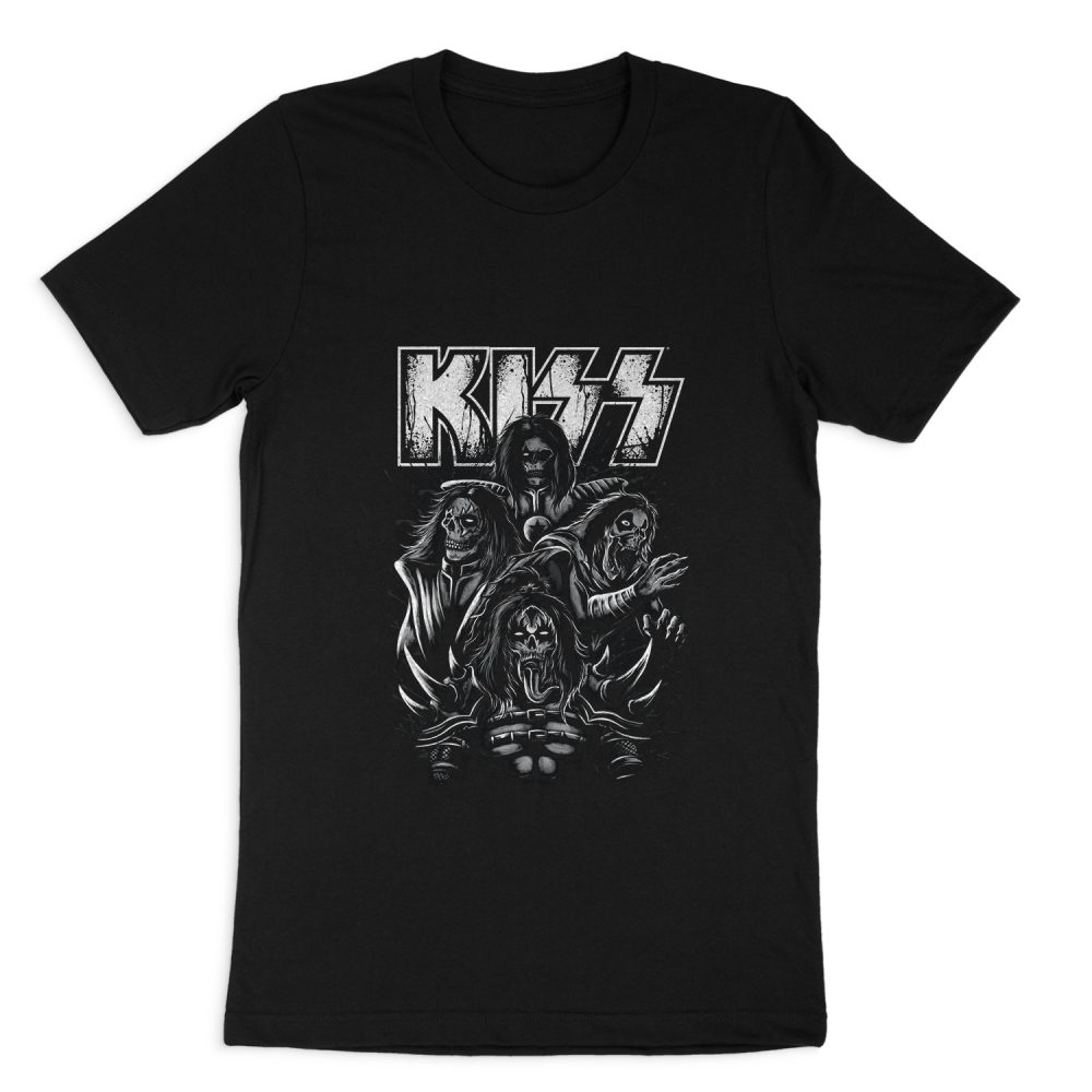 KISS SKULL SHORT SLEEVE T-SIRT