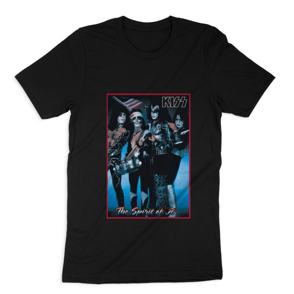 KISS SPIRIT OF 76 SHORT SLEEVE T-SHIRT