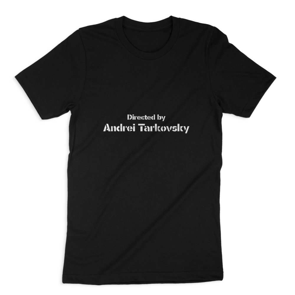DIRECTED BY ANDRIE TARKOVSKY SHORT SLEEVE T-SHIRT
