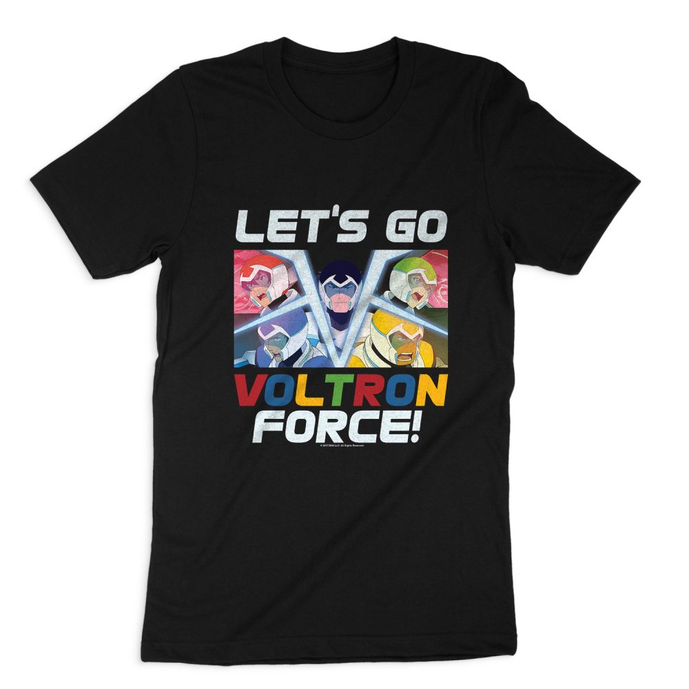 VOLTRON LETS GO SHORT SLEEVE T-SHIRT