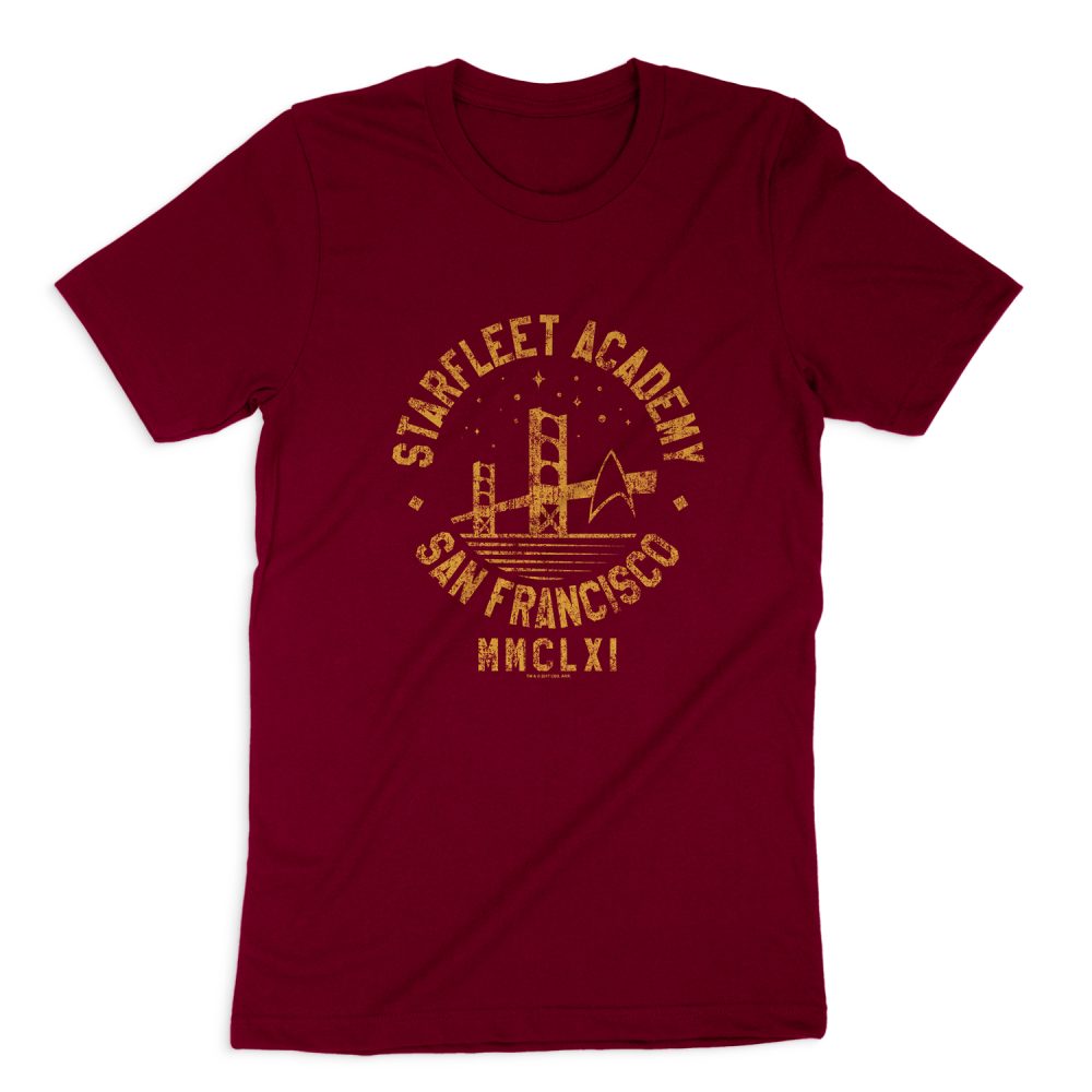 STAR TREK COLLEGIATE BRIDGE SHORT SLEEVE T-SHIRT
