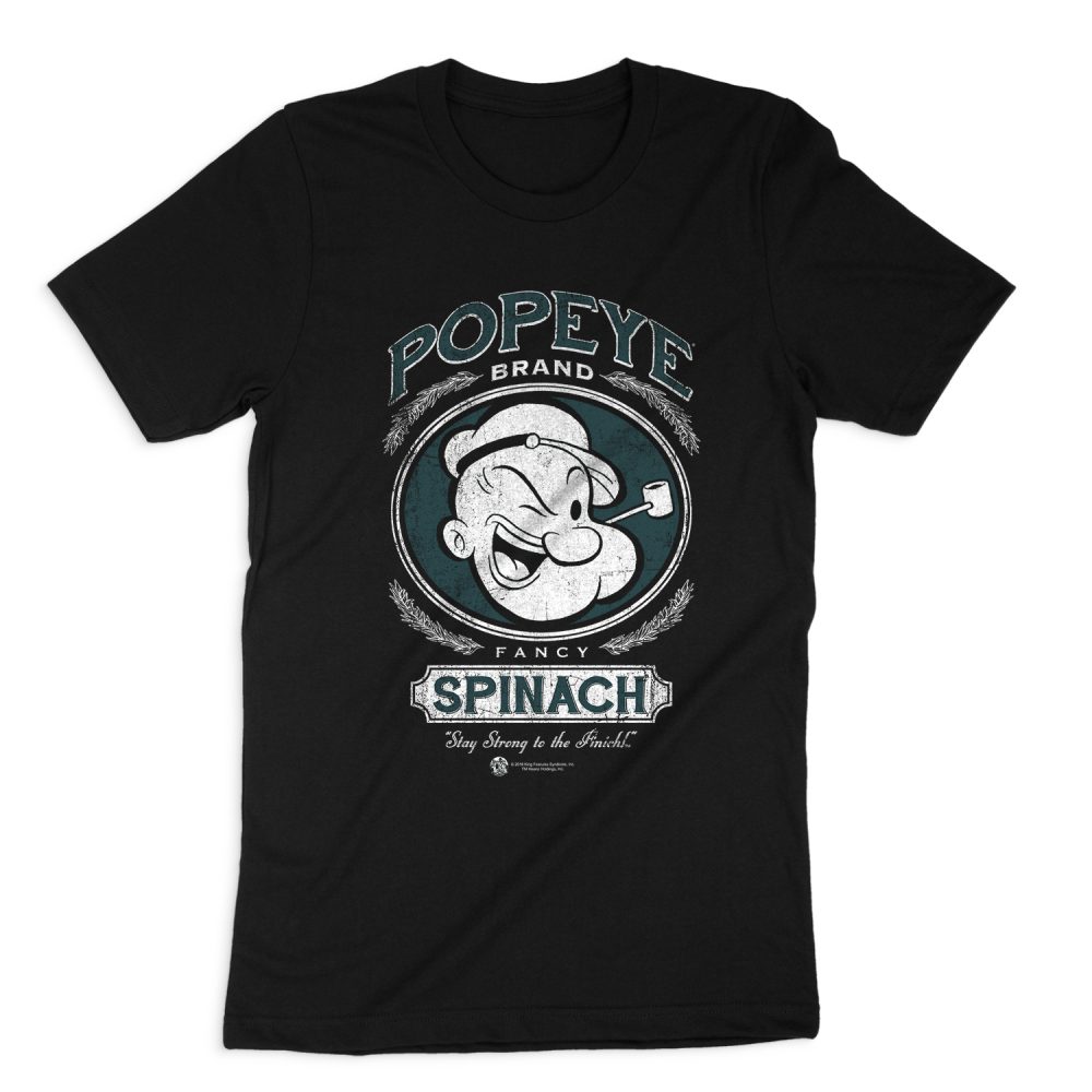 POPEYE FANCY SPINACH SHORT SLEEVE T-SHIRT