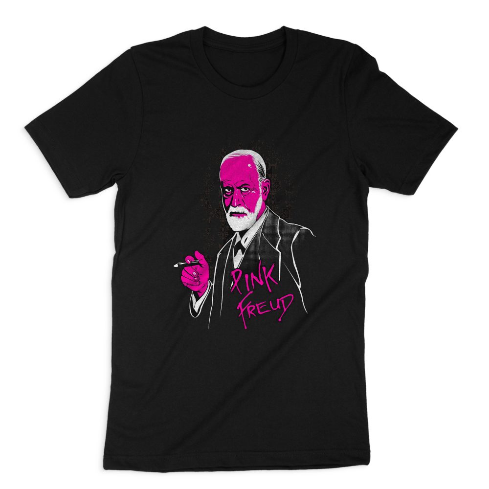 AWESOME FREUD PINK FLOYD SHORT SLEEVE T-SHIRT