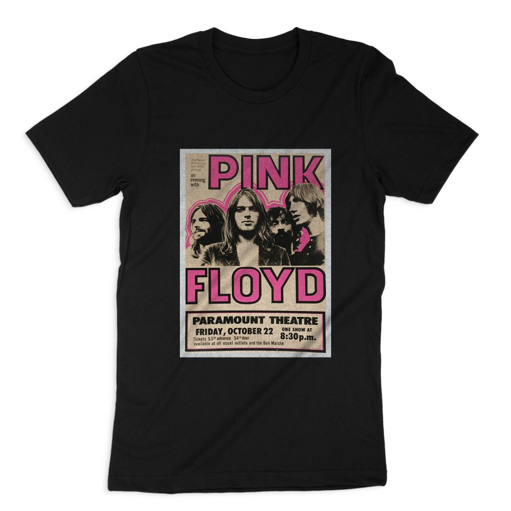 PINK FLOYD POSTER SHORT SLEEVE T-SHIRT