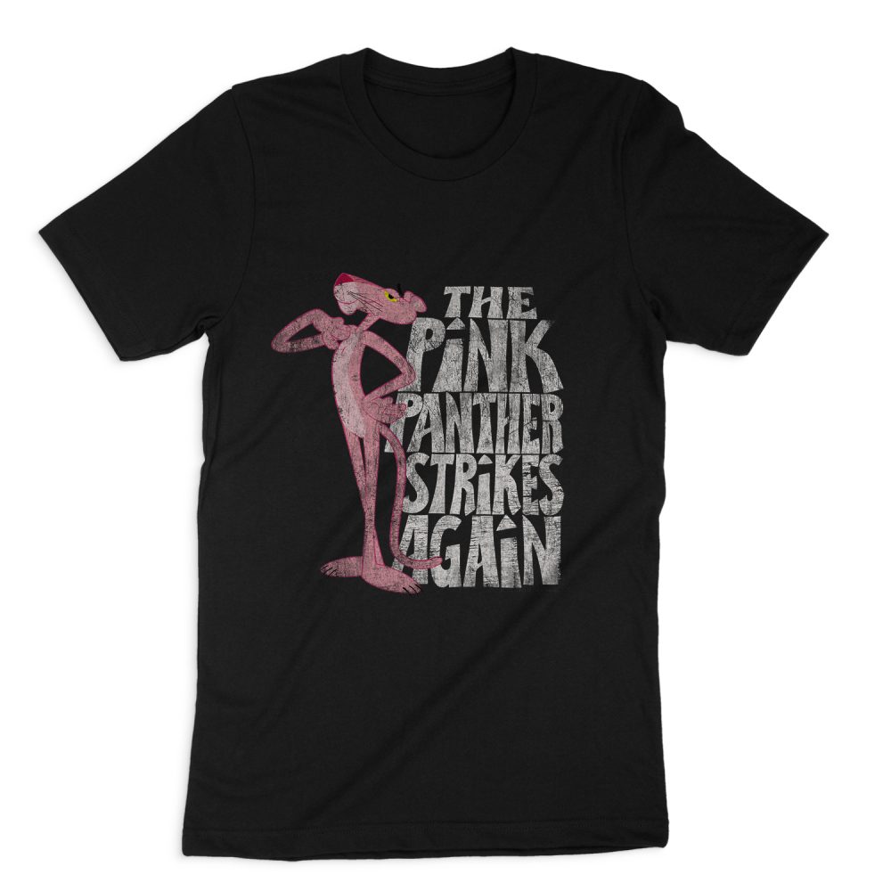 PINK PANTHER STRIKES AGAIN SHORT SLEEVE T-SHIRT