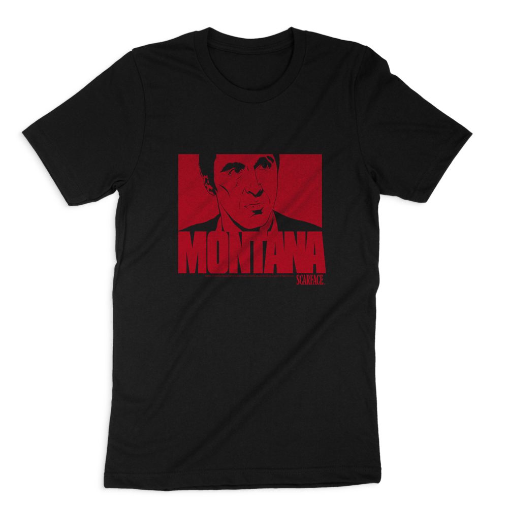 SCARFACE MONTANA FACE SHORT SLEEVE T-SHIRT