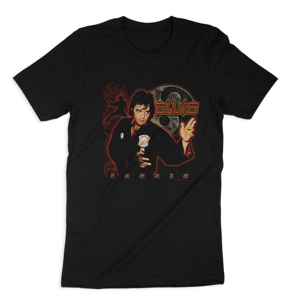 ELVIS PRESLEY KARATE SHORT SLEEVE T-SHIRT