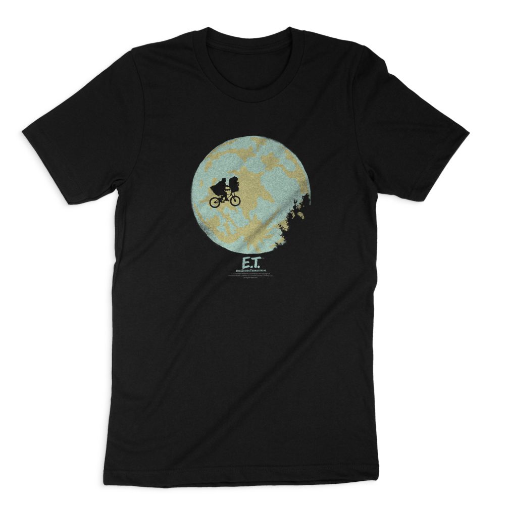 E.T. IN THE MOON SHORT SLEEVE T-SHIRT
