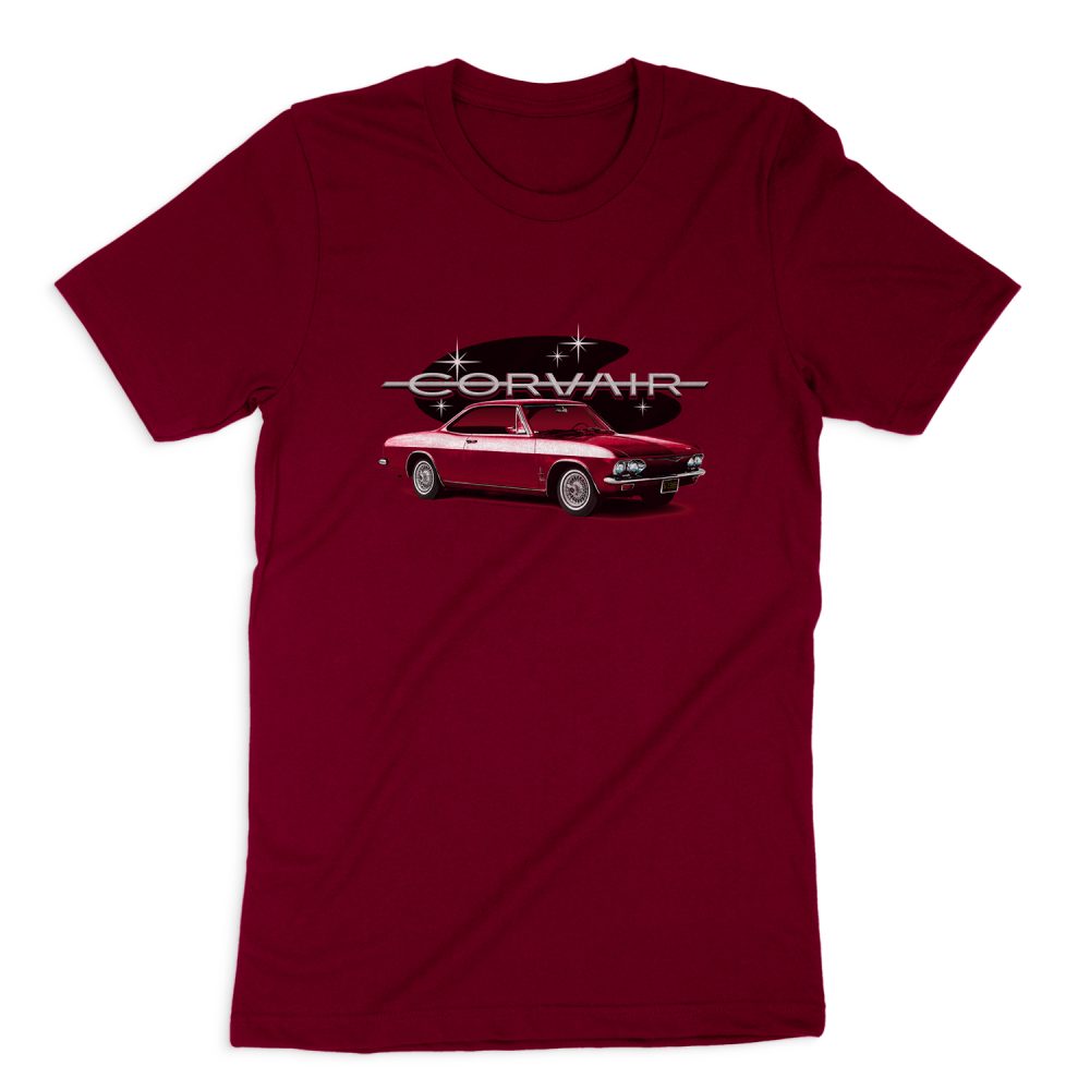 CHEVROLET 65 CORVAIR MONA SPYDA COUPE SHORT SLEEVE T-SHIRT