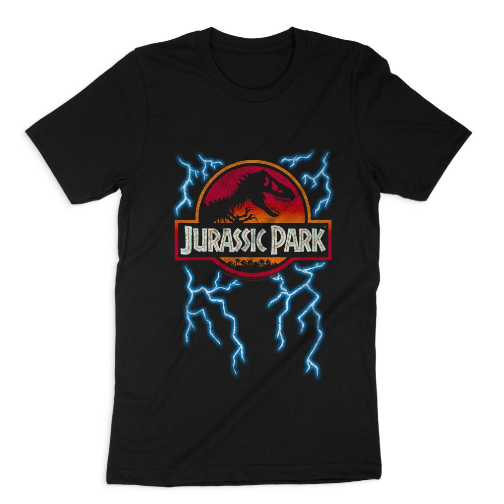 JURASSIC PARK LIGHTNING SHIORT SLEEVE T-SHIRT