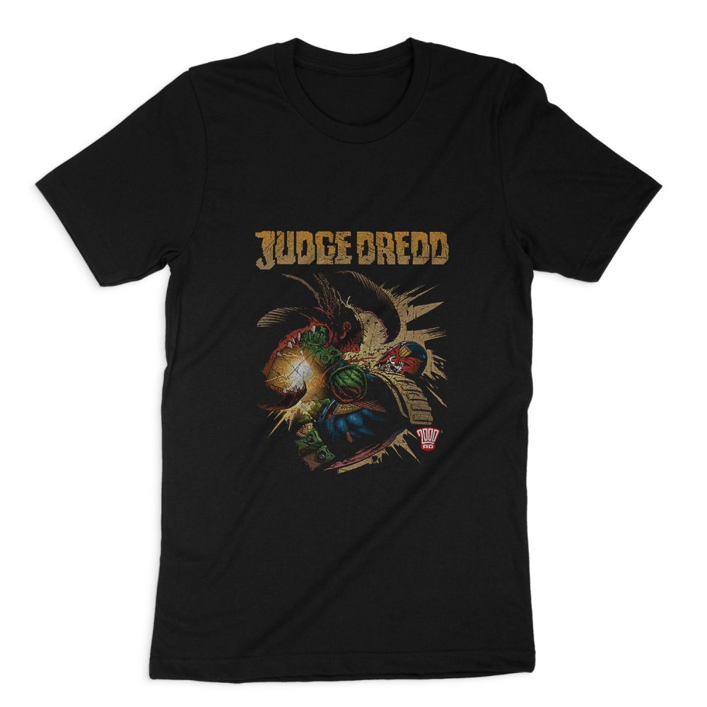 JUDGE DREDD BLAST AWAY SHORT SLEEVE T-SHIRT