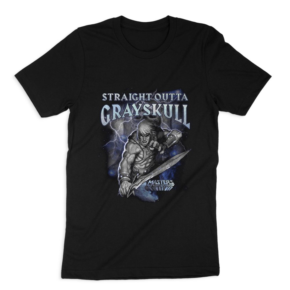 MASTERS OF THE UNIVERSE STRAIGHT OUTTA GRAYSKULL SHORT SLEEVE T-SHIRT