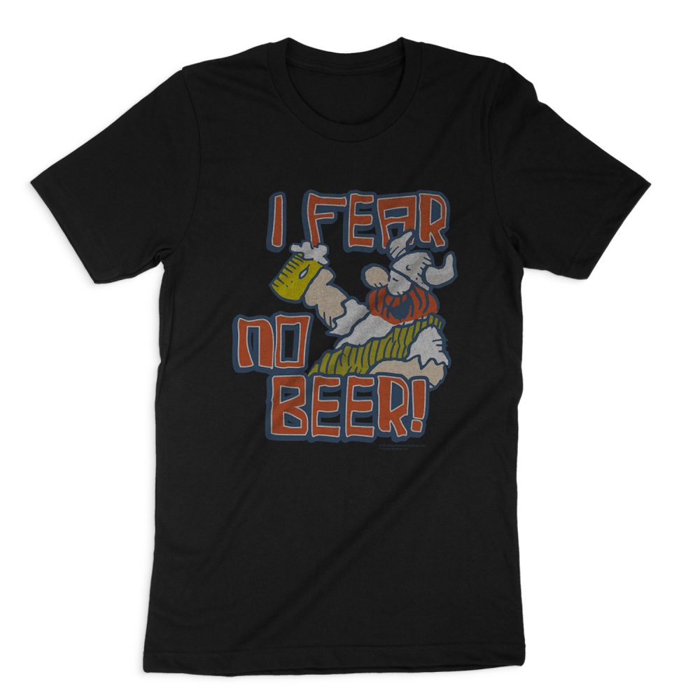 HAGAR THE HORRIBLE I FEAR NO BEER SHORT SLEEVE T-SHIRT