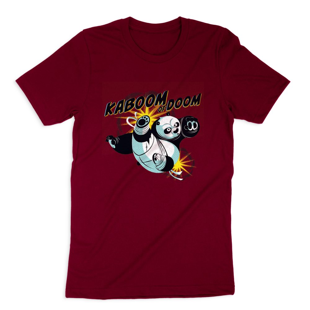 KUNG FU PANDA KABOOM OF DOOM SHORT SLEEVE T-SHIRT