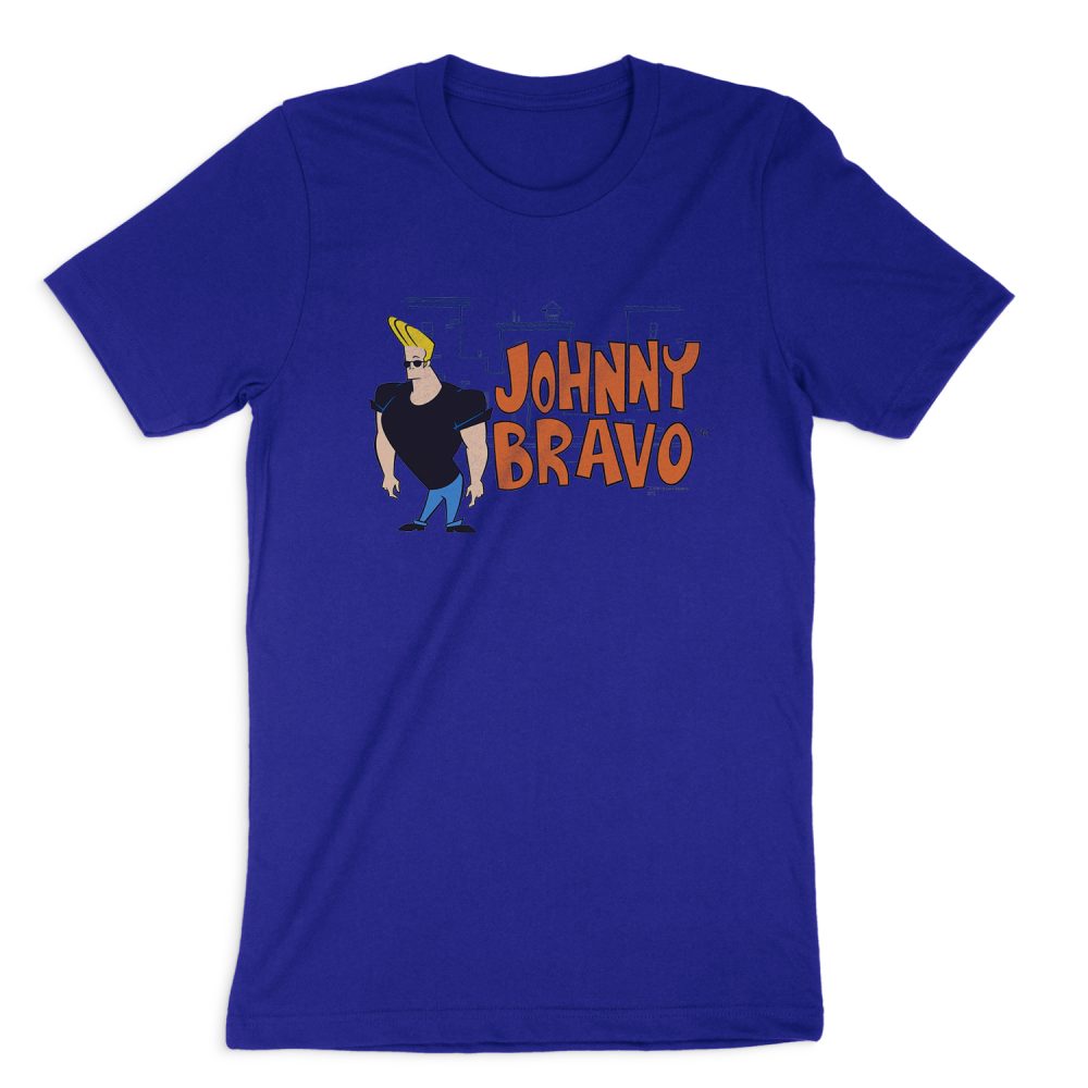 JOHNNY BRAVO JOHNNY LOGO SHORT SLEEVE T-SHIRT