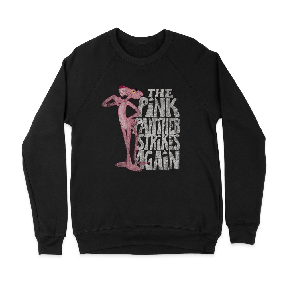 PINK PANTHER STRIKES AGAIN SWEATSHIRT