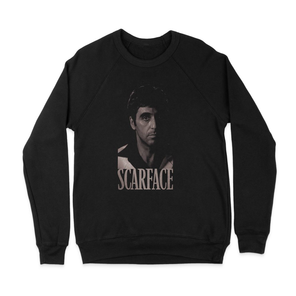 SCARFACE B&W TONY VSWEATSHIRT