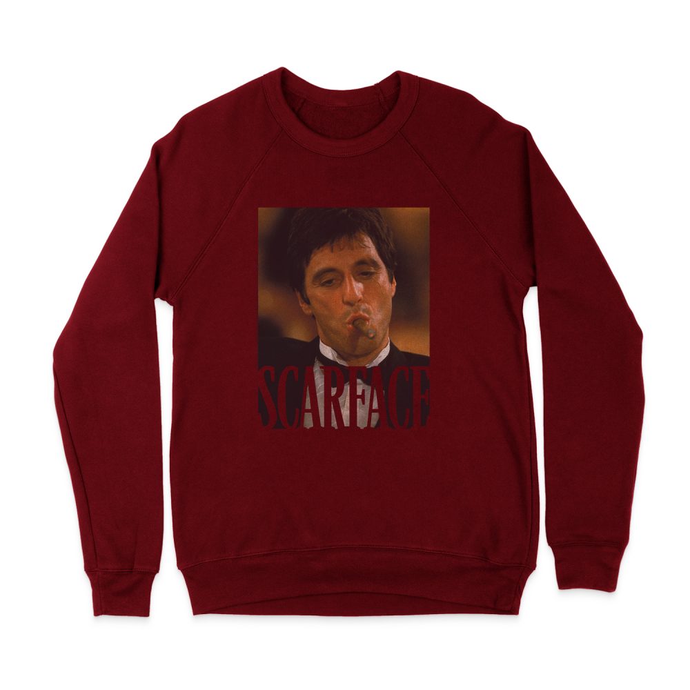 SCARFACE SMOKING CIGAR SWEATSHIRT