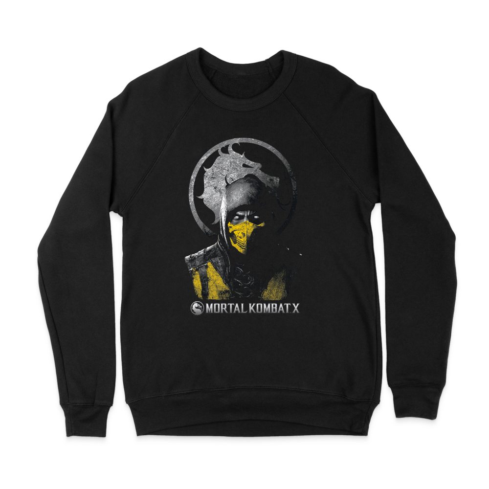 MORTAL KOMBAT SCORPION BUST SWEATSHIRT