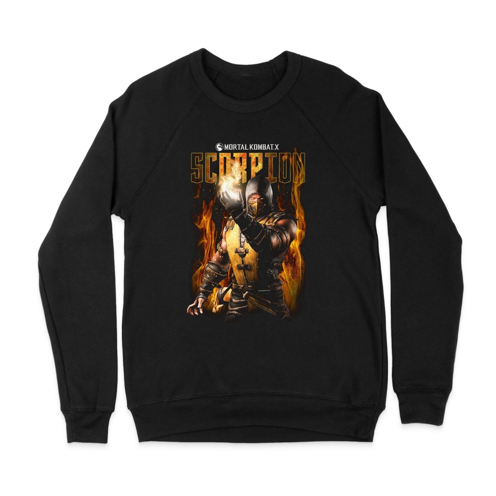 MORTAL KOMBAT SCORPION SWEATSHIRT