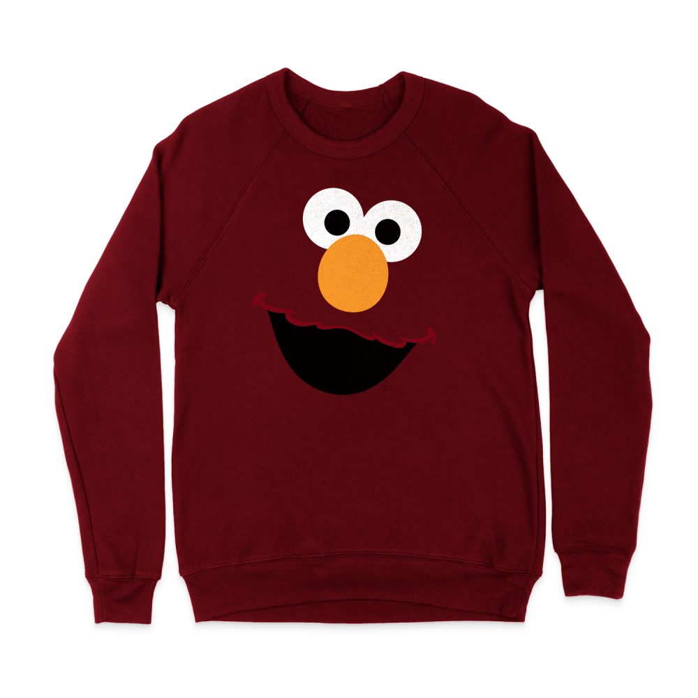 SESAME STREET ELMO FACE SWEATSHIRT