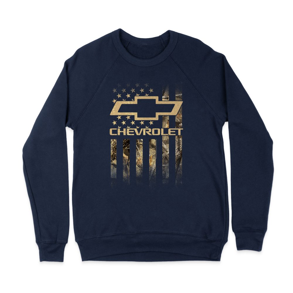 CHEVROLET CAMO FLAG SWEATSHIRT