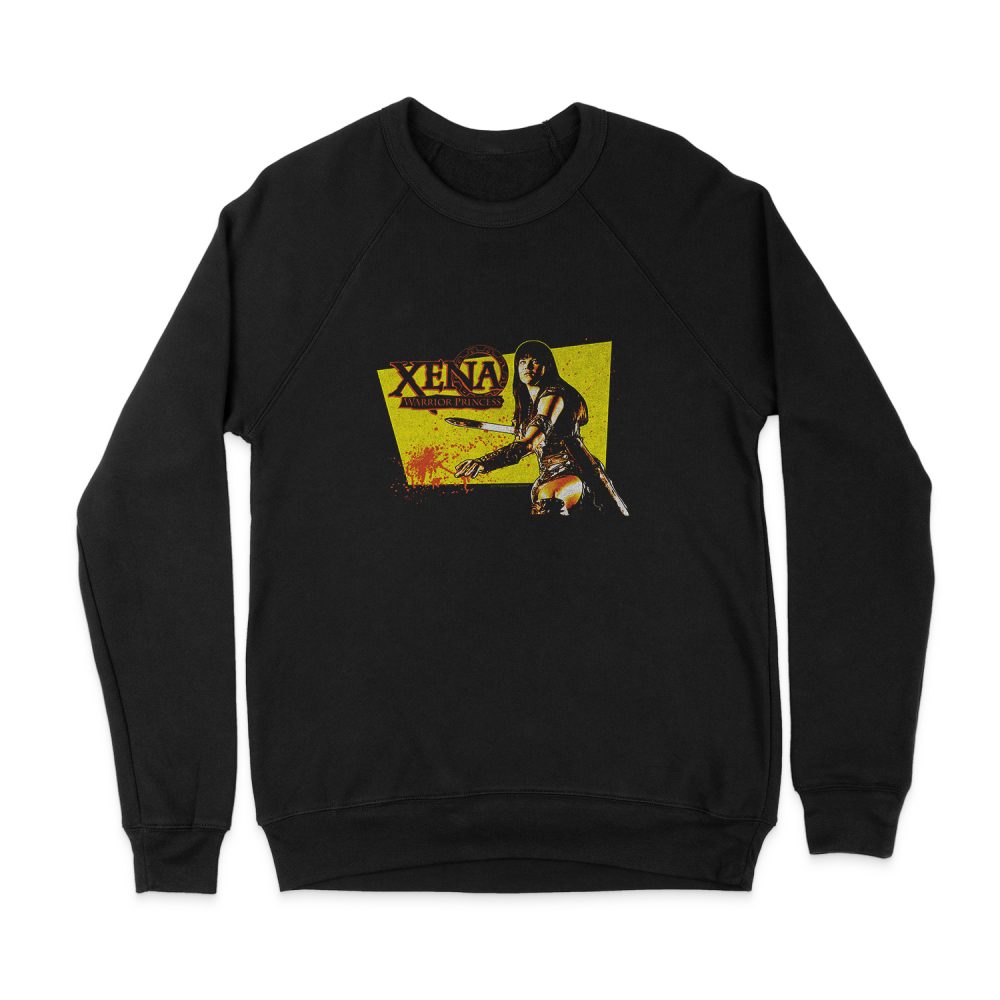 XENA WARRIOR PRINCESS CUT UP SWEATSHIRT