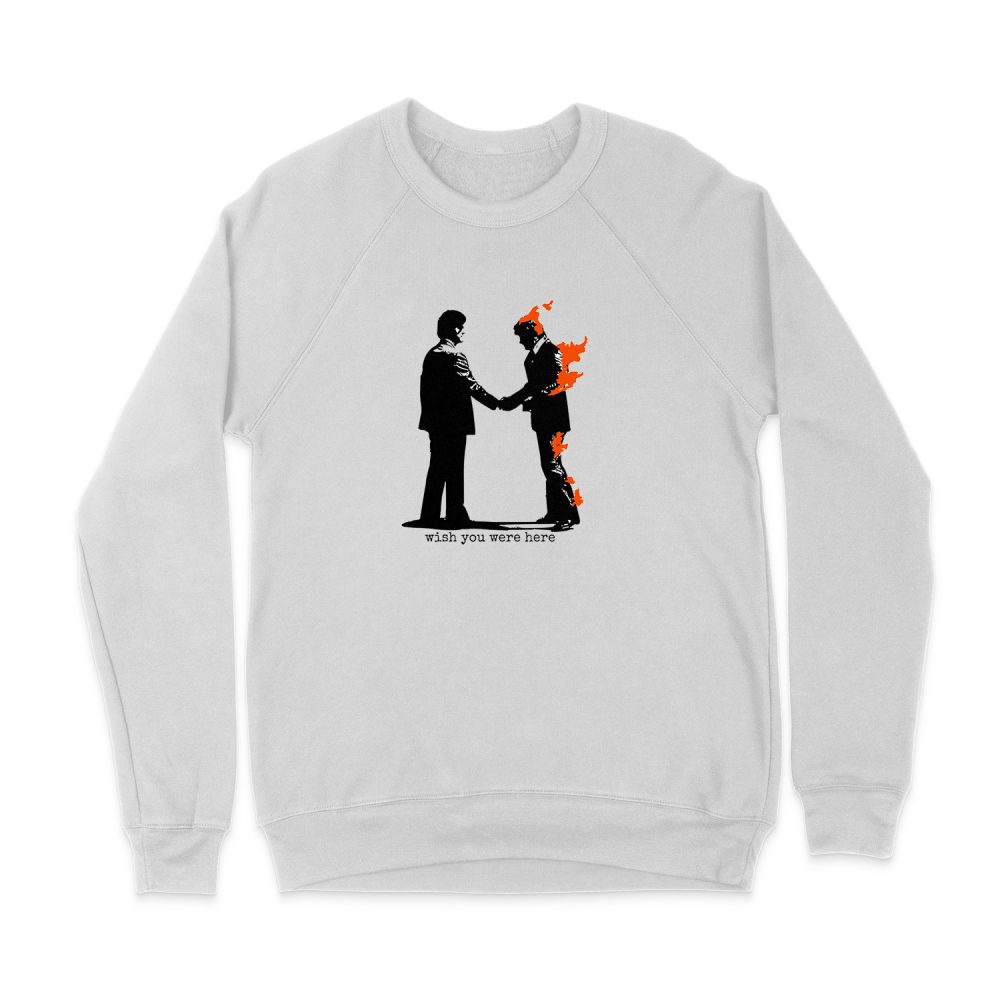 PINK FLOYD WISH YOU WERE HERE SWEATSHIRT