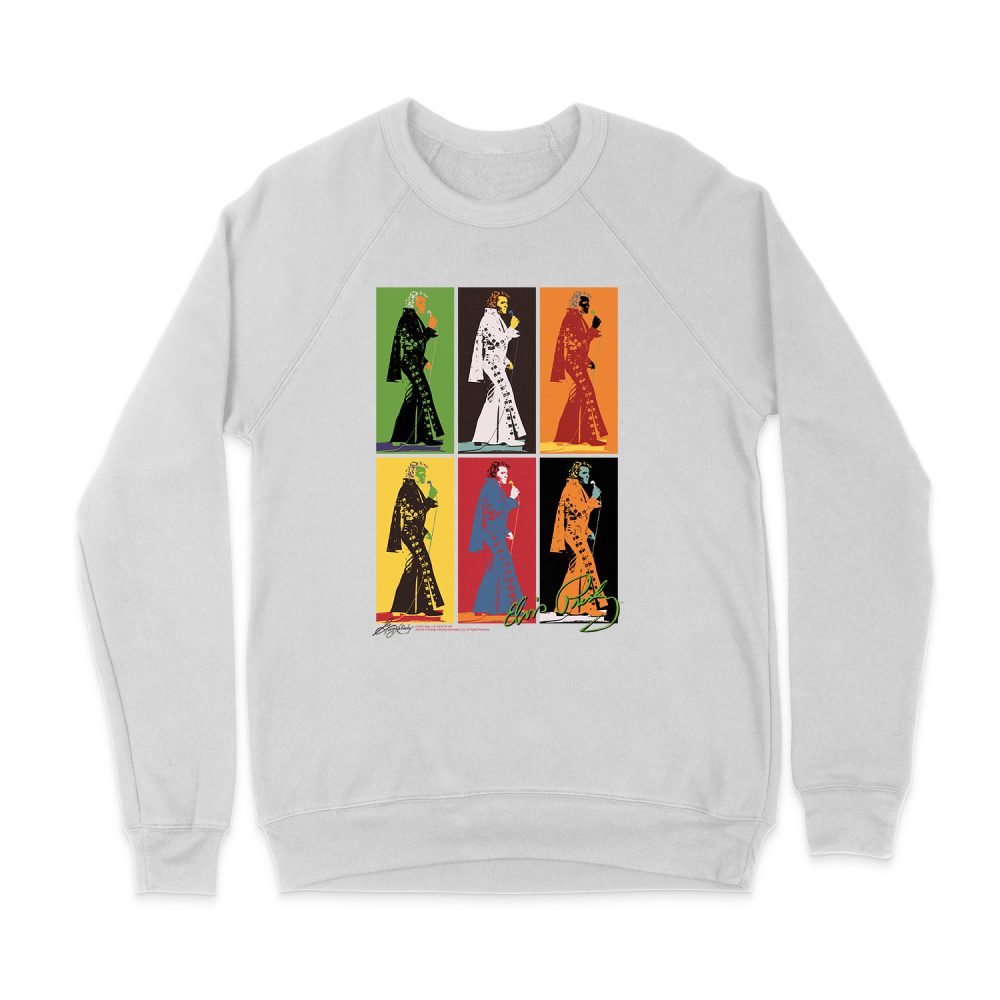 ELVIS PRESLEY RETRO BOXES SWEATSHIRT