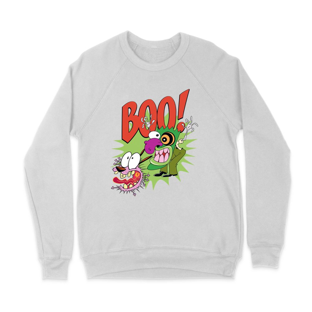 COURAGE THE COWARDLY DOG STUPID DOG SWEATSHIRT