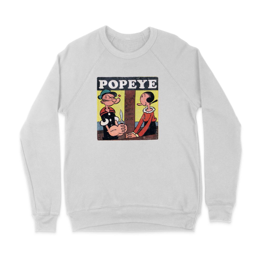 POPEYE LOVES OLIVE SWEATSHIRT