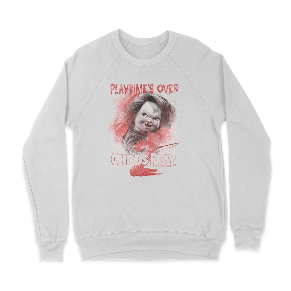 CHILD'S PLAY 2 PLAYTIMES OVER SWEATSHIRT