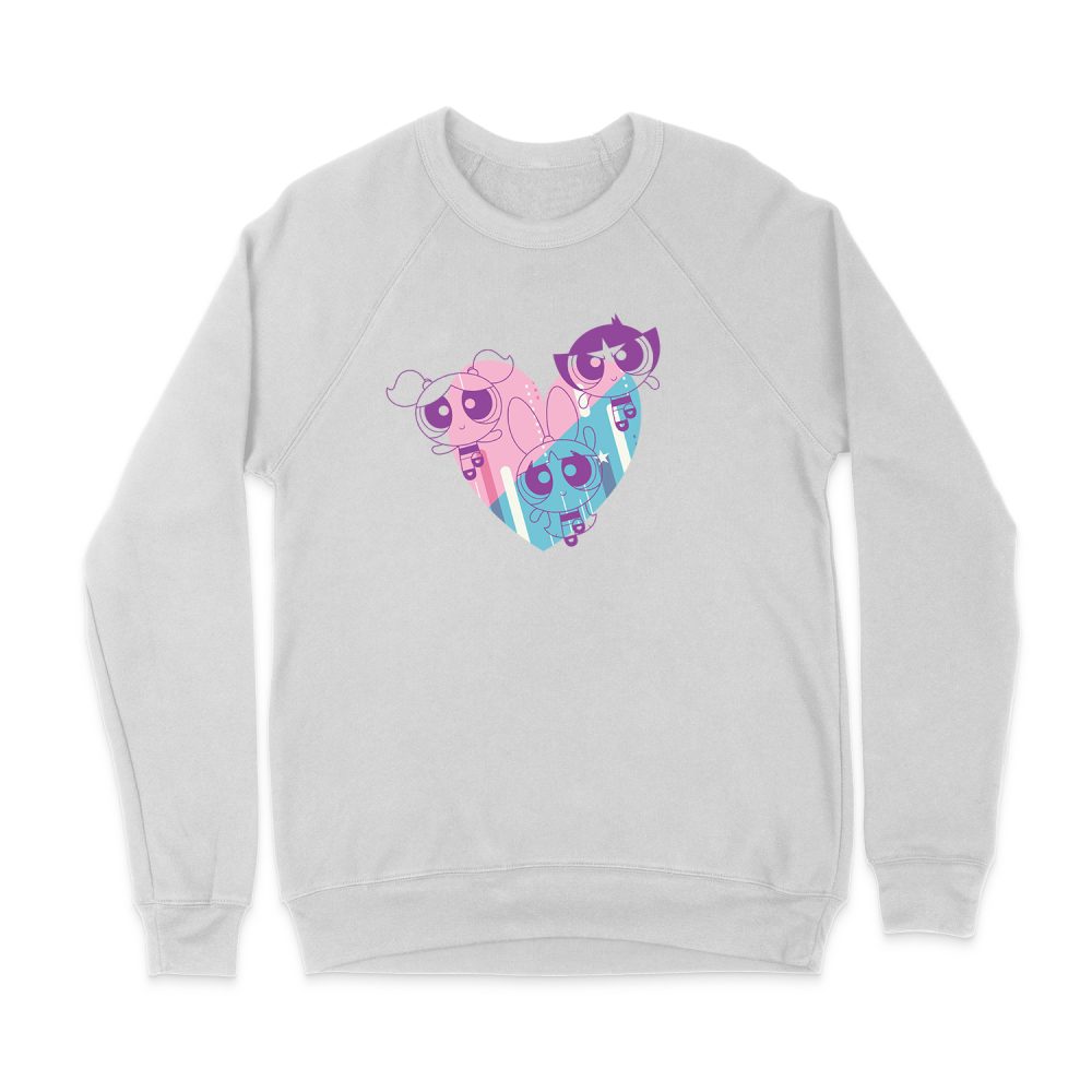 POWERPUFF GIRLS POWERPUFF HEART SWEATSHIRT