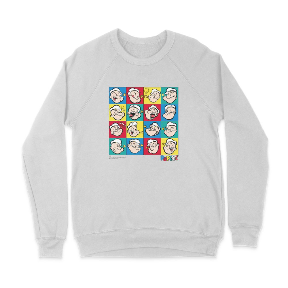 POPEYE COLOR BLOCK SWEATSHIRT