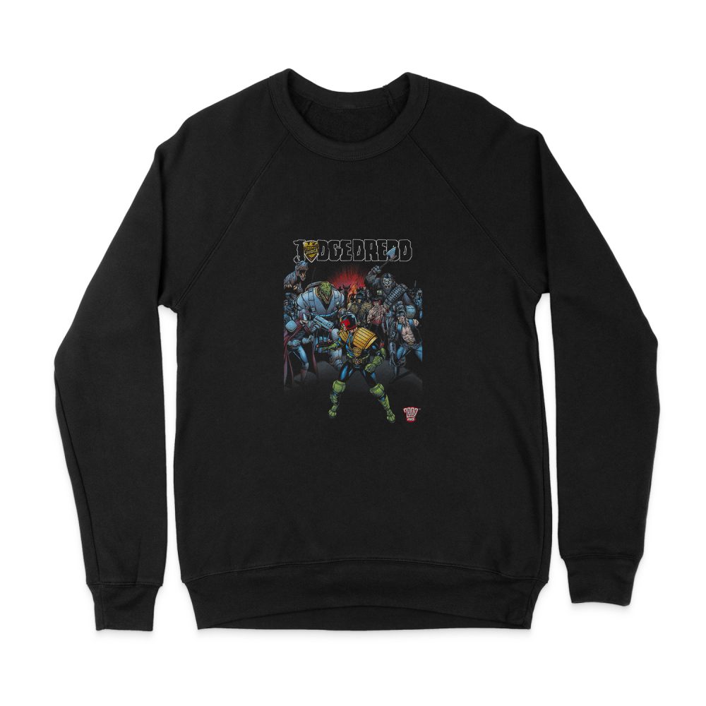 JUDGE DREDD BEHIND YOU 
SWEATSHIRT