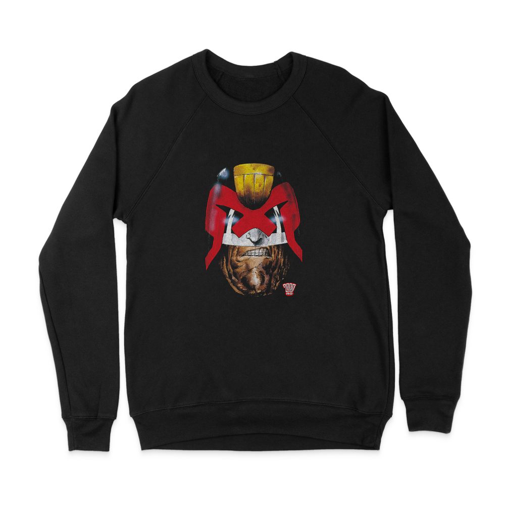 JUDGE DREDD DREDDS HEAD MEN'S REGULAR FIT SWEATSHIRT