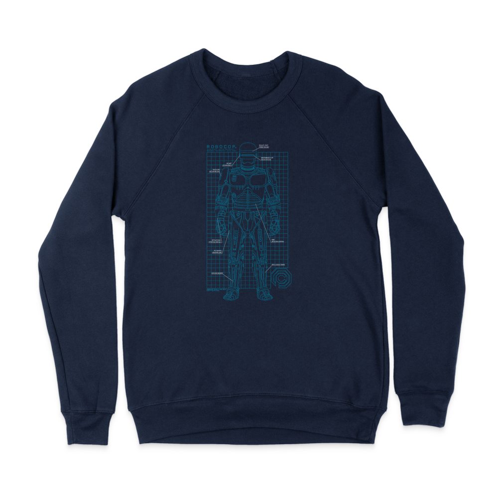 ROBOCOP SCHEMATIC SWEATSHIRT