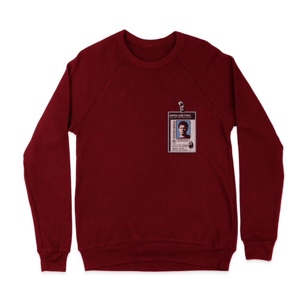 DEXTER BADGE SWEATSHIRT