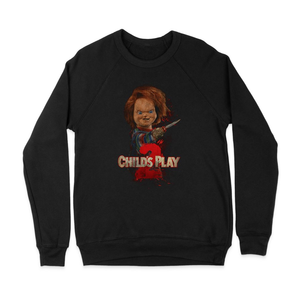 CHILD'S PLAY 2 HERES CHUCKY SWEATSHIRT