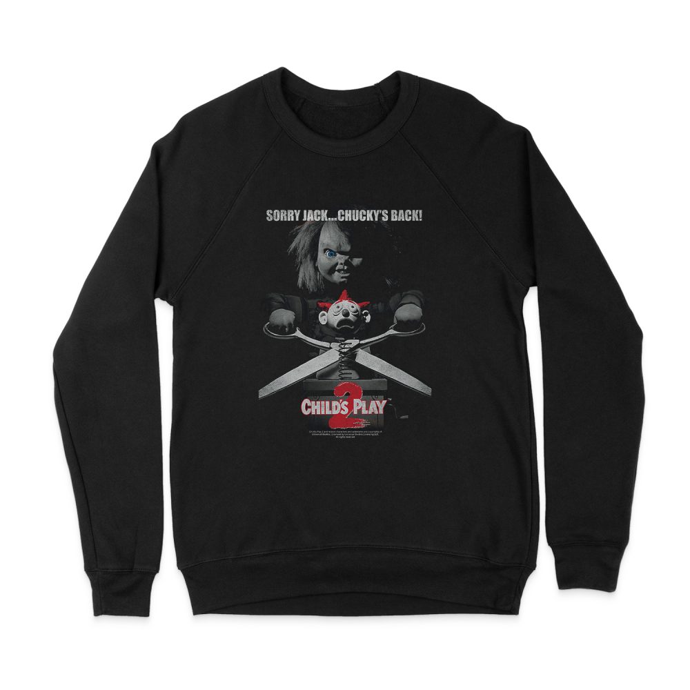CHILD'S PLAY 2 JACK POSTER SWEATSHIRT