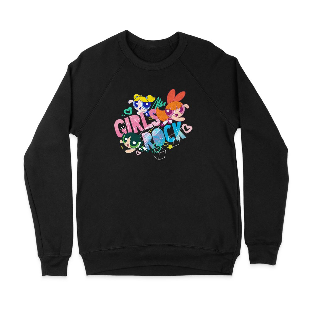 POWERPUFF GIRLS GIRLS ROCK SWEATSHIRT