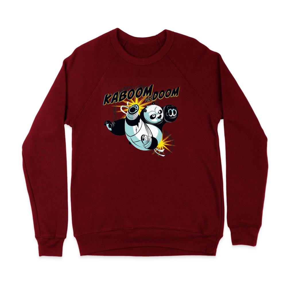 KUNG FU PANDA KABOOM OF DOOM SWEATSHIRT